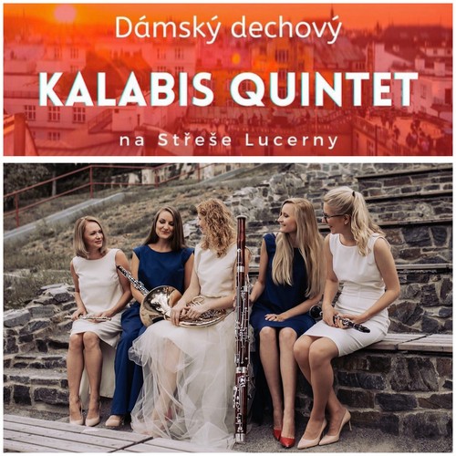 Konzert auf dem Dach des Lucerna/Prag
